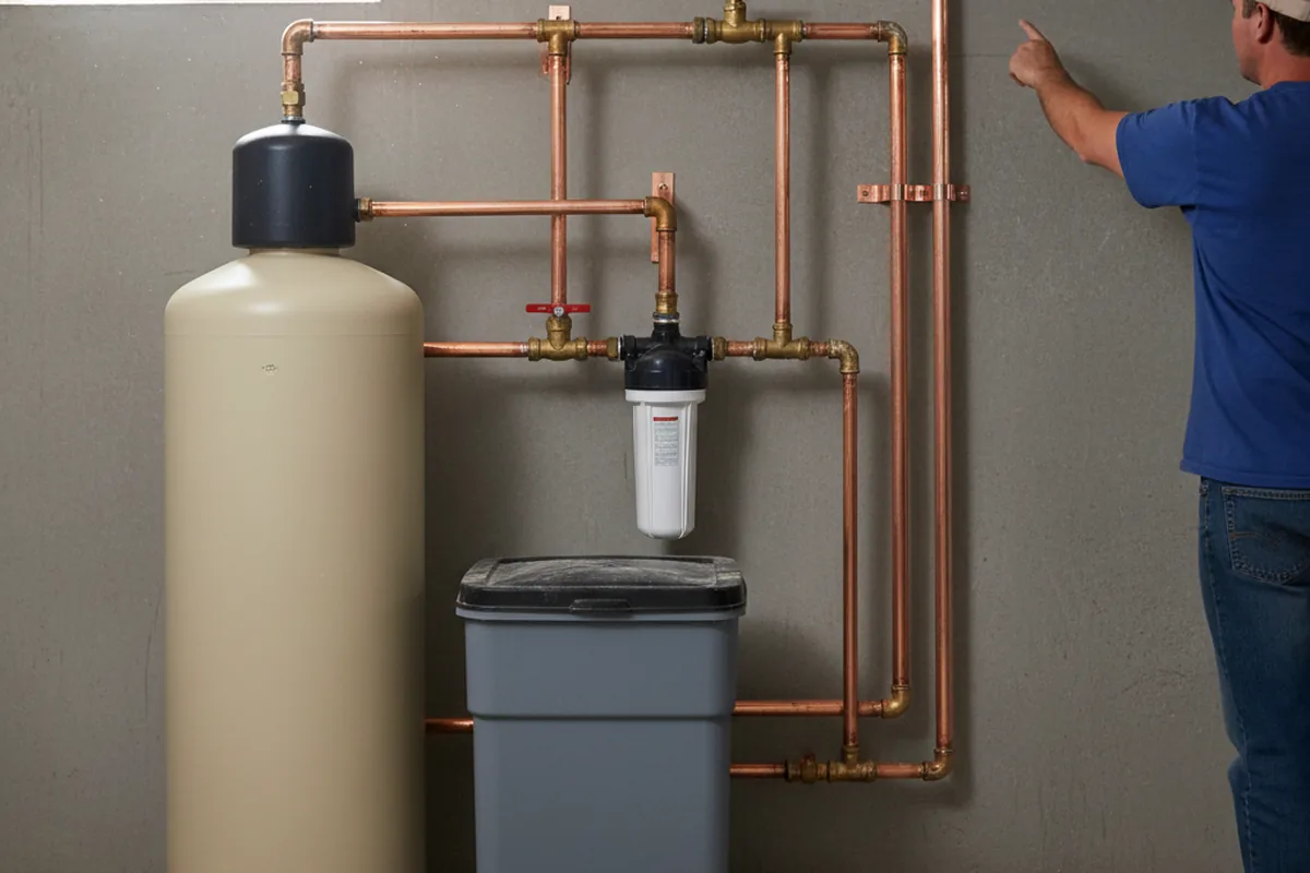 Whole-house water treatment system installed in Yeaddiss